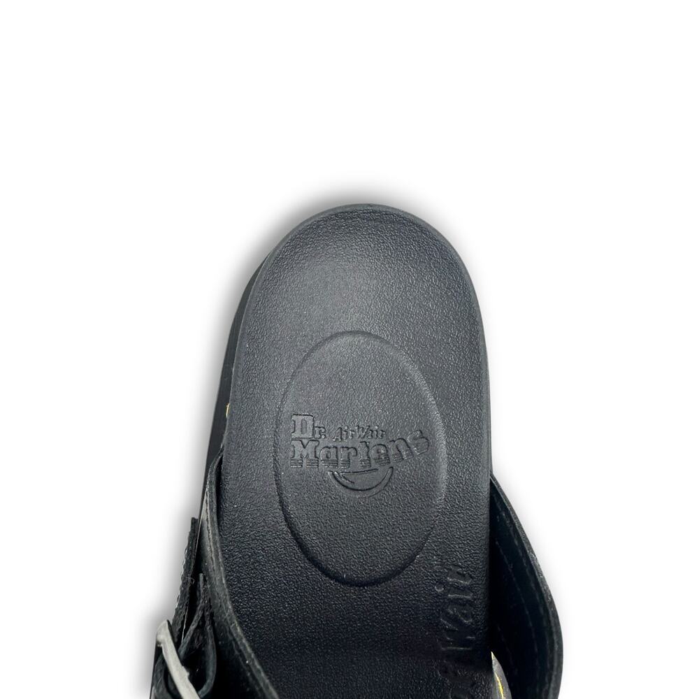 Dr. Martens Myles Slide Sandal Size Women’s US 9 Black Platform Two Strap 570036 - Picture 10 of 11